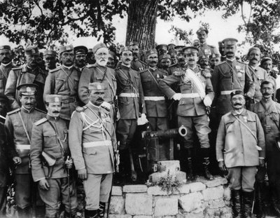 Group Portrait in Montenegro, 1913 by English Photographer